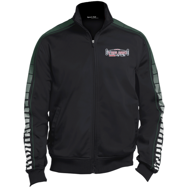 Dot Print Warm Up Jacket