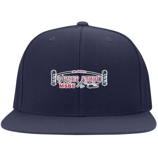 Flat Bill High-Profile Snapback Hat