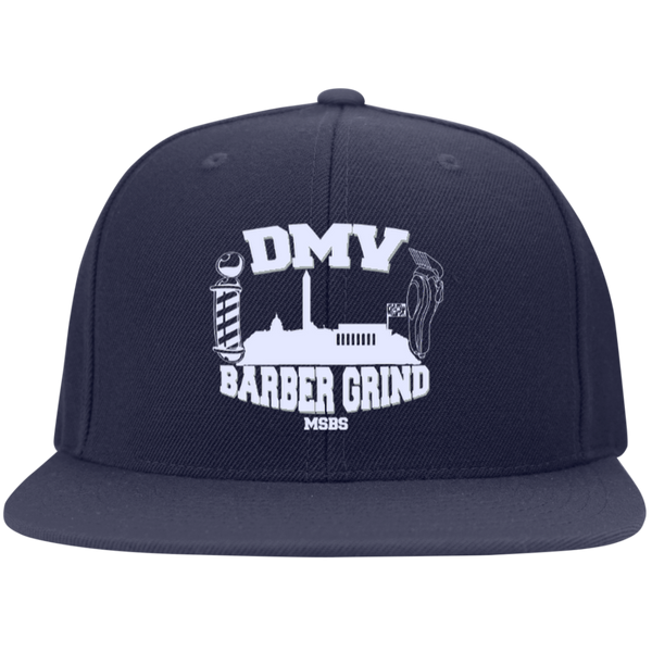 Flat Bill High-Profile Snapback Hat