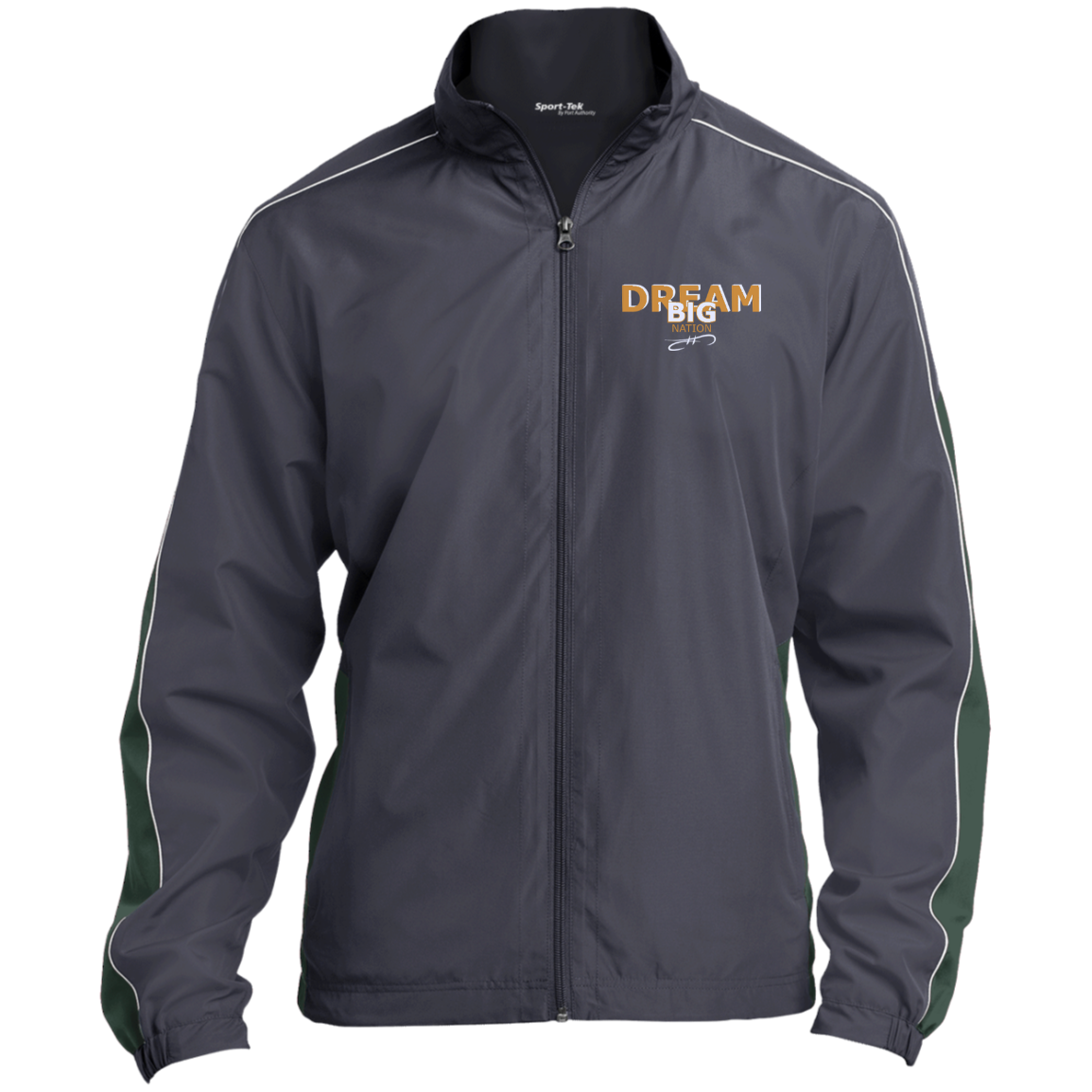 Embroidered Colorblock Windbreaker – MSBSCUTS
